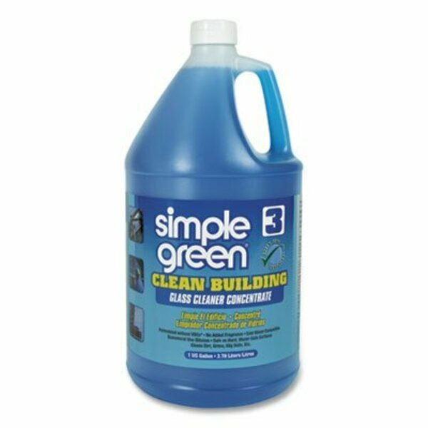 Sunshine Makers SimplGreen, Clean Building Glass Cleaner Concentrate, Unscented, 1gal Bottle 11301